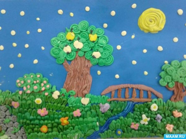 Пластилинография для дошкольников