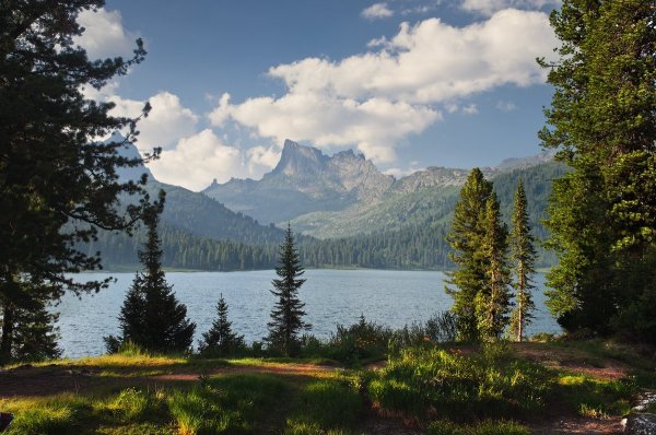 Саяны озеро светлое