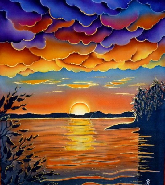 Батик Валерии горбачевской