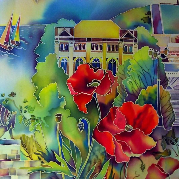 Алла Свириденко батик