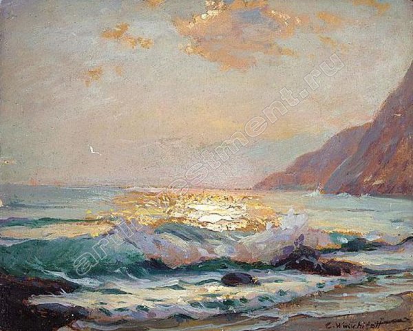 Вещилов Константин Александрович зимний пейзаж