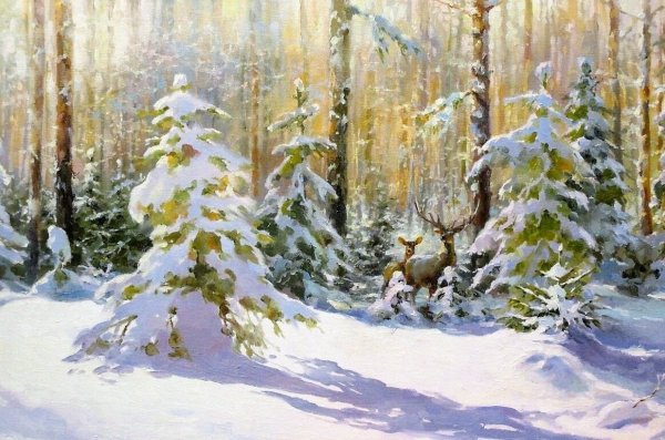 Художник Чермошенцев Виктор