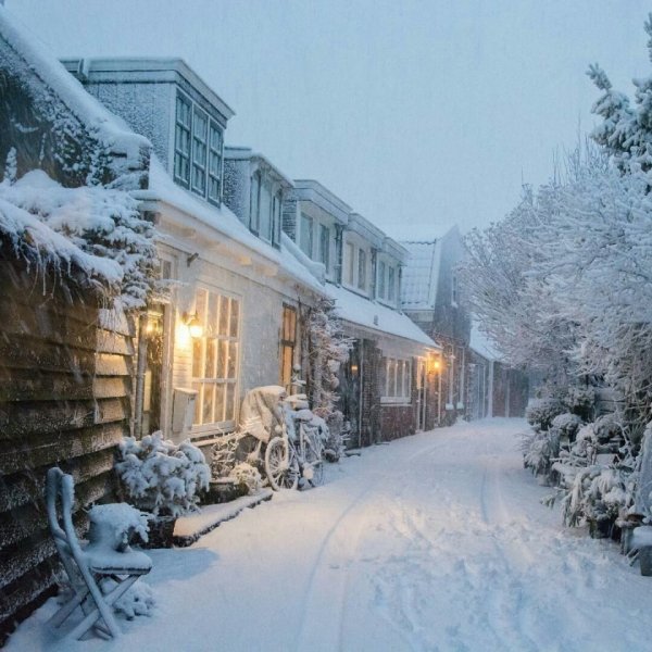 Зимний город