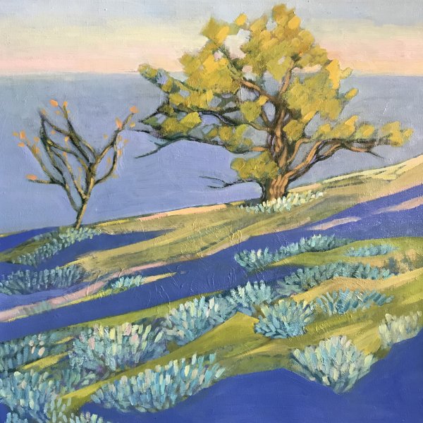 Открытая композиция пейзажа