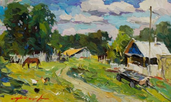 Стилизованный пейзаж