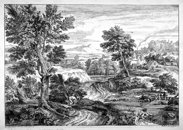 Гравюры пейзажи Жак Кайпер