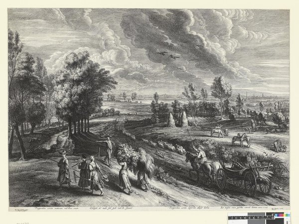 Старинные Гравюры пейзажи