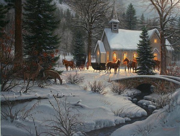 Томас Кинкейд ночь перед Рождеством