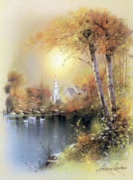 Живопись Андрес Орпинас