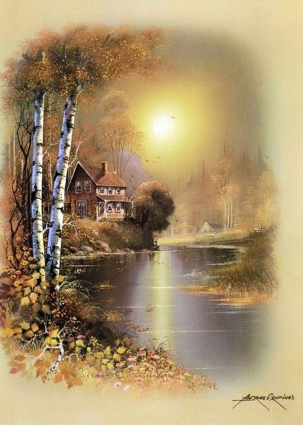 Andres Orpinas живопись