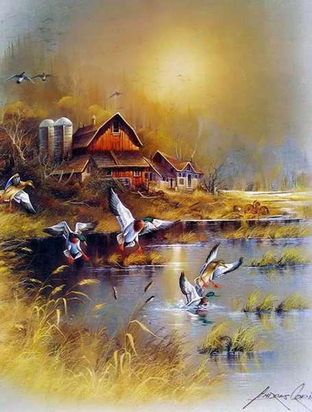 Картины художника Andres Orpinas