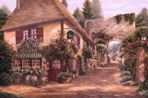 Художница Бетси Браун