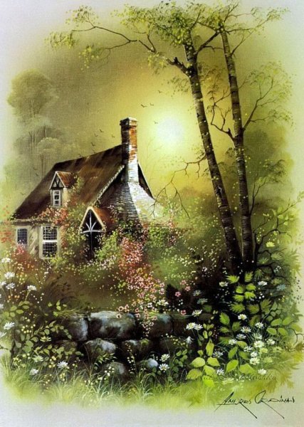 Художник Андрес Орпинас