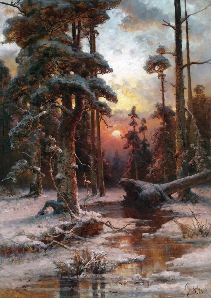 Клевер Юлий Юльевич 1850 1924 художник