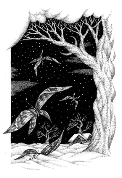 Графика тушью