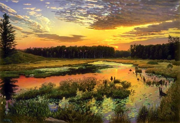 Эрик Уоллис пейзажи