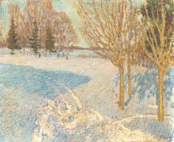 Грабарь Игорь Эммануилович зимний пейзаж