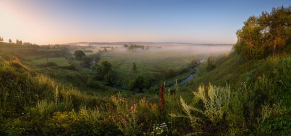 Бежин луг рассвет