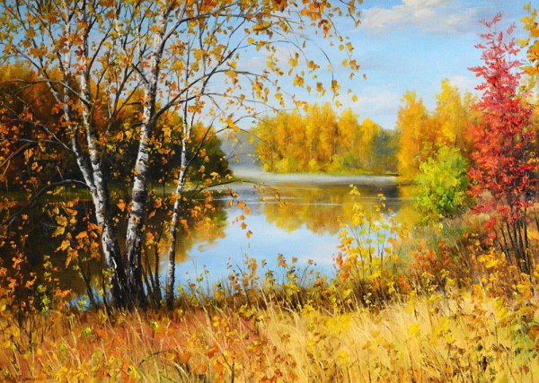 Художник Сергей Курицын пейзажи