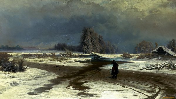 Саврасов распутица 1894