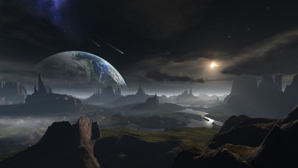 Инопланетные пейзажи