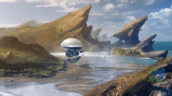 Инопланетные пейзажи