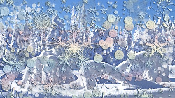 Сказочные зимние узоры