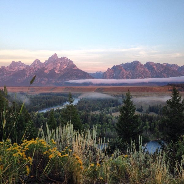 Горы в тумане