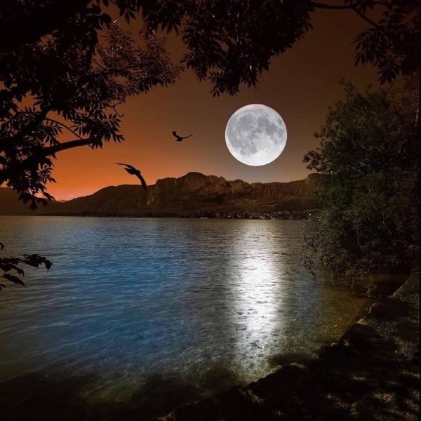 Пейзажи гуашью легкие