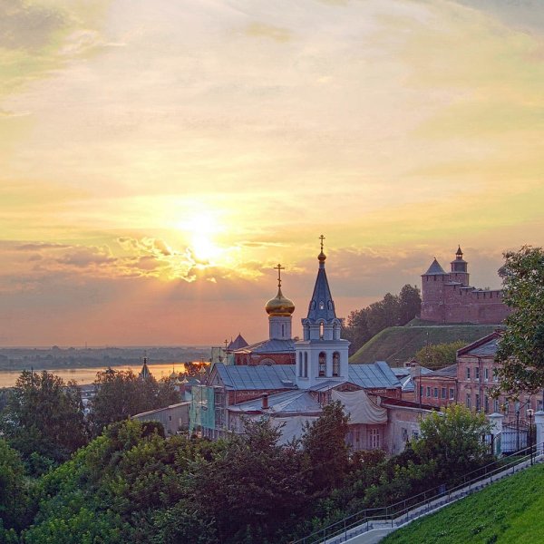 Кремль Нижний Новгород закат