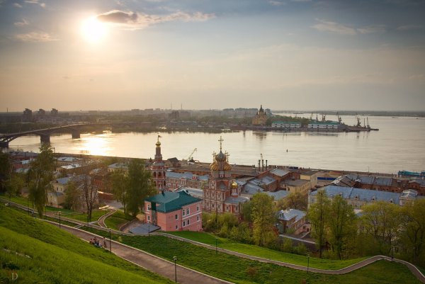 Нижний Новгород верхняя часть города