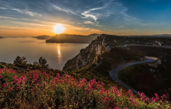 Мыс Фиолент закат