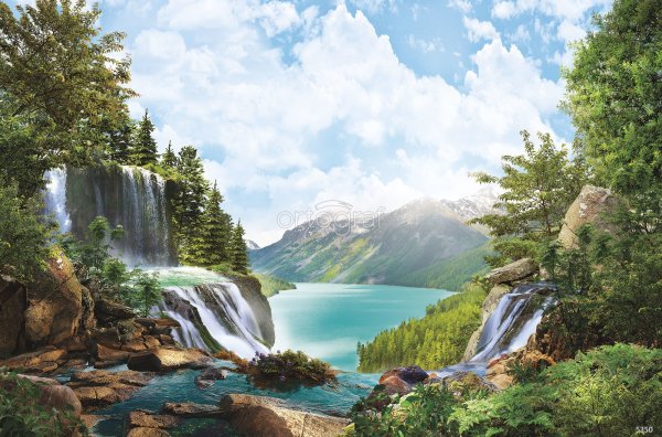 Paintboy "горный водопад" 40х50 см