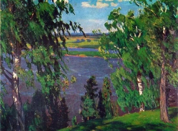 А.А. Рылов. «Зеленый шум». 1904.