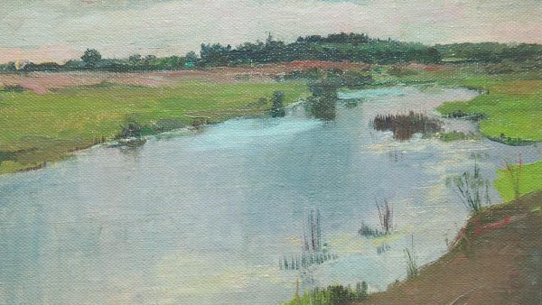 Рылов гремящая река