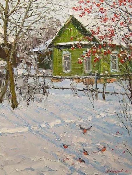 Олег Пятин зима