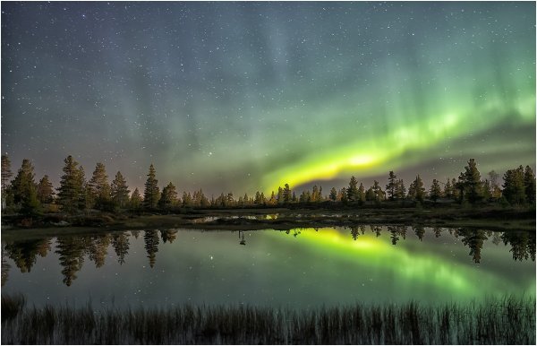 Ямало-Ненецкий автономный округ Северное сияние