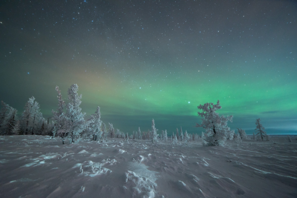 Ямало-Ненецкий автономный округ Северное сияние