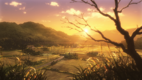 Non non Biyori пейзажи