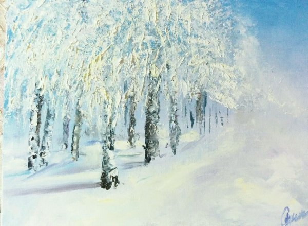 Зимние пейзажи Сурикова