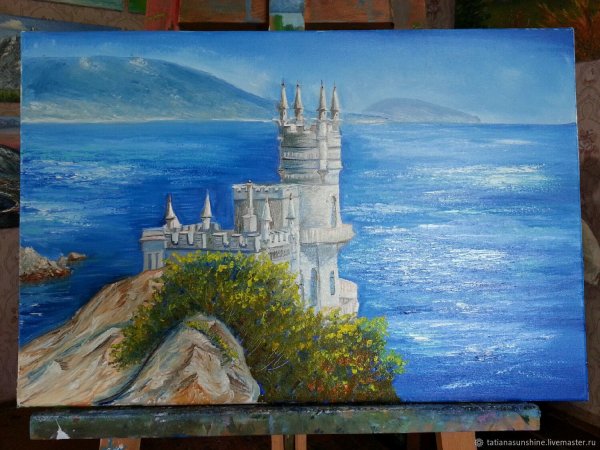 Крымские пейзажи живопись Гурзуф