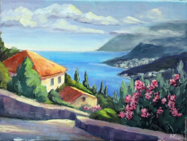 Художник Владимир Ольхов. Крымские пейзажи