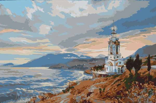 Картины Крым Гурзуф медведь гора