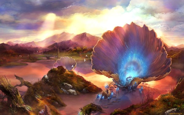 Фантастические пейзажи Эдгара Москоппа