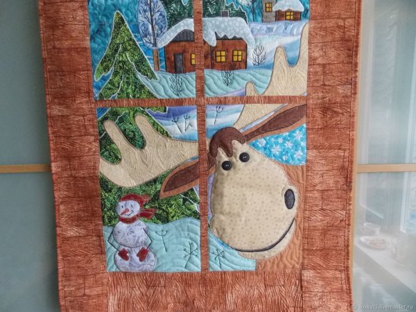 Новогоднее панно