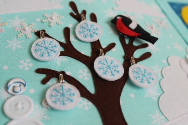 Панно на зимнюю тему