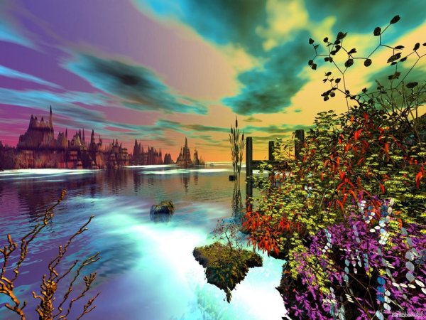 Красивая Сказочная природа