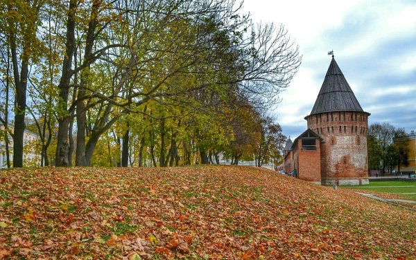 Смоленск осень зима
