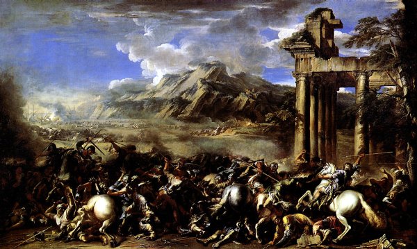 Сальватор роза битва