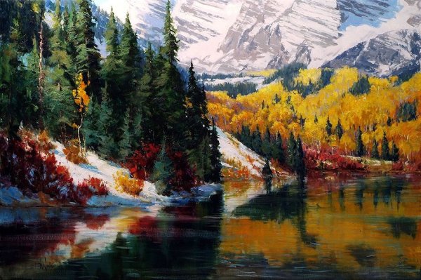 Американский художник-Импрессионист Eric Wallis